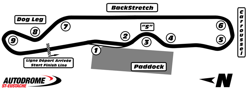 Saint-Eustache Track Map